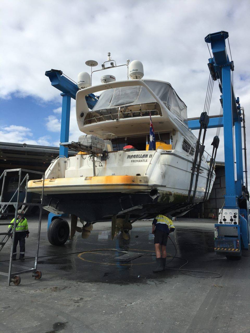 Boat exterior and interior detailing Perth