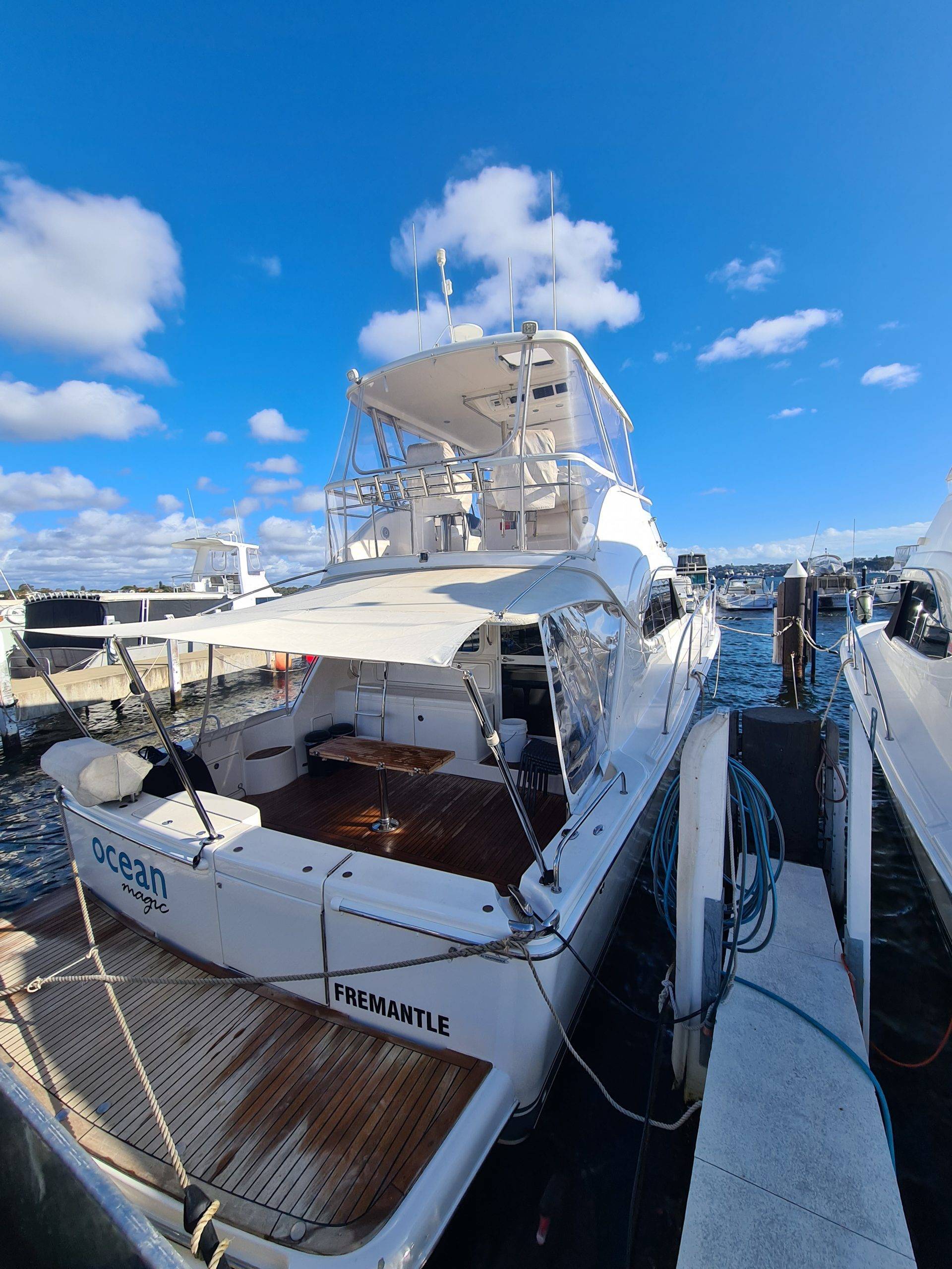 Boat exterior and interior detailing Perth